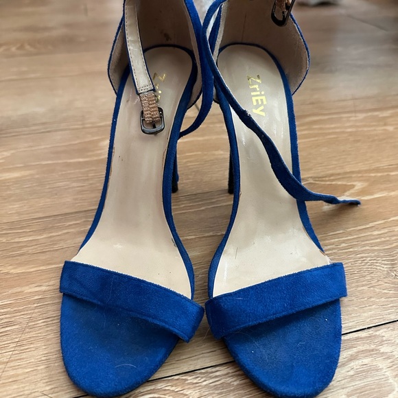 Blue Stiletto Heels - Picture 2 of 2